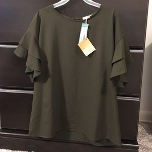 Olive Dual Nature Top